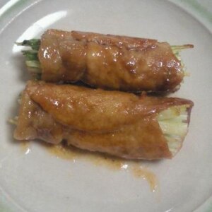 シャキシャキ水菜の豚肉まき♪